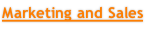 Marketing and Sales